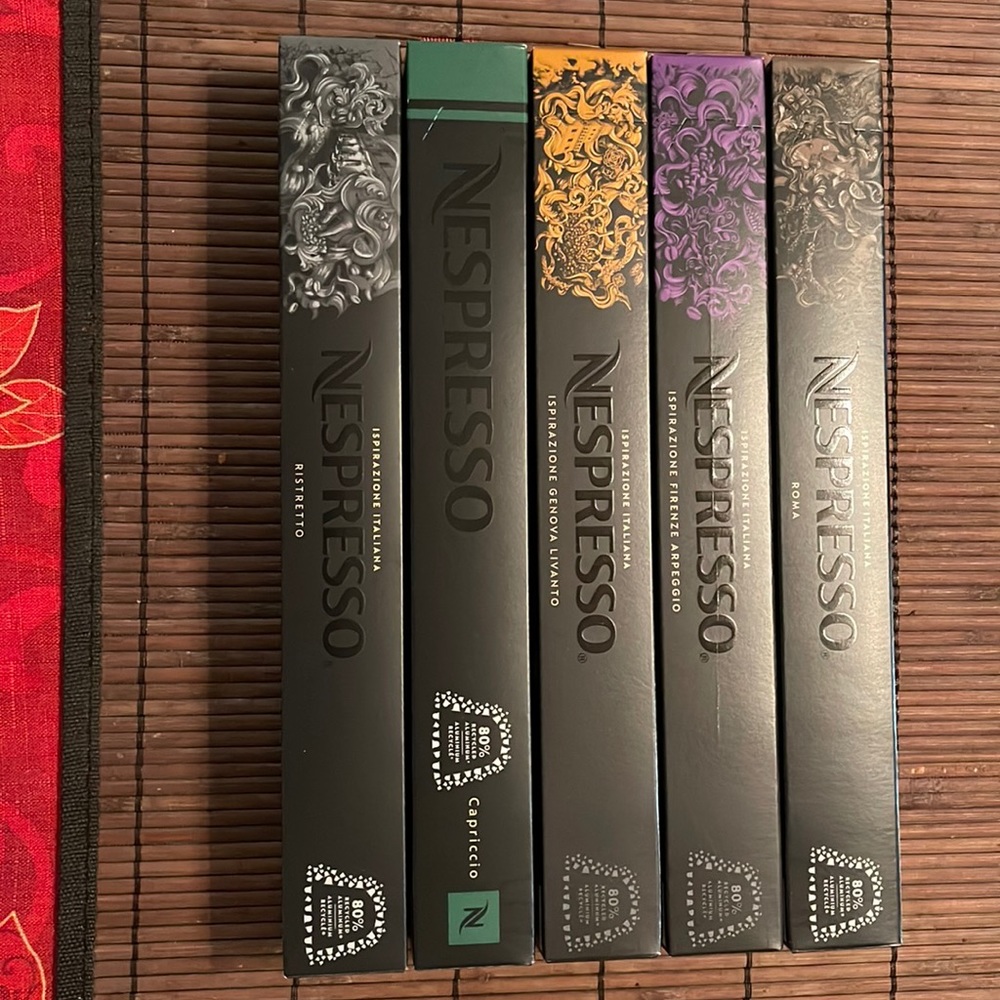 Never Opened or Used! Nespresso Pods